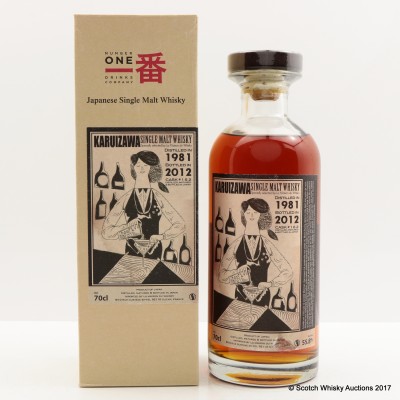 Karuizawa 1981 Cask #162 Cocktail Series