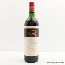 CHATEAU MOUTON ROTHSCHILD 1990 PAUILLAC PREMIER CRU CLASSE 75CL
