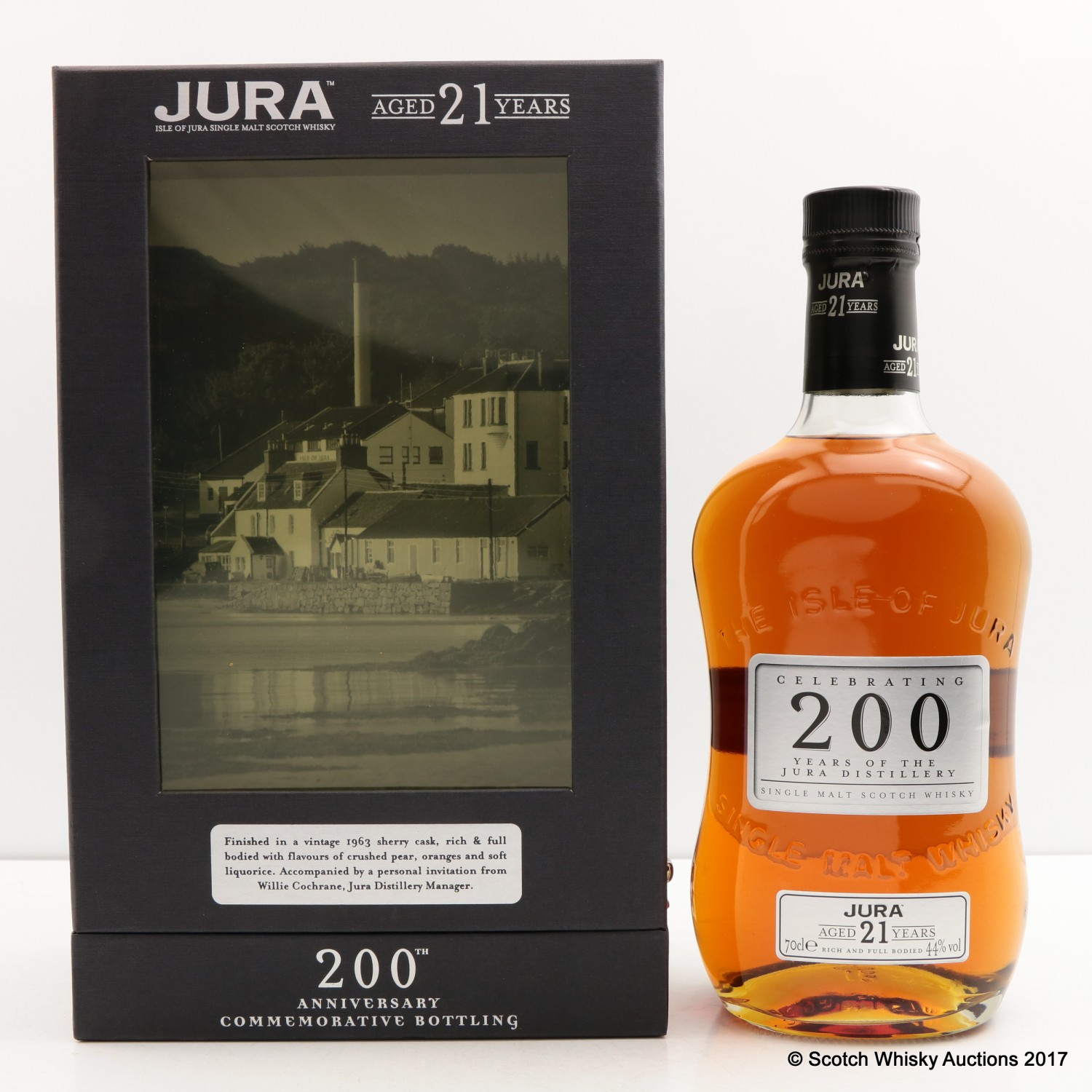 Jura 21 Year Old 200th Anniversary The 74th Auction Scotch Whisky
