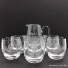 Ardbeg Water Jug Glasses X 6