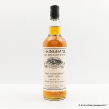 Springbank Ian S Artisan Dram Private Cask 314