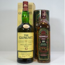 Glenlivet 12 Bushmill S 10
