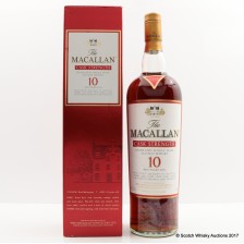 MACALLAN 10 YEAR OLD CASK STRENGTH 1L