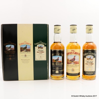 Famous Grouse Tasting Set 3 x 33.3cl