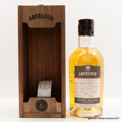 Aberlour 13 Year Old Hand Filled Bourbon Cask