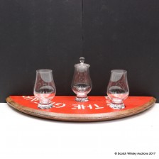 Glenfiddich Plinth With Glencairn Glasses X 3