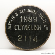 Clynelish Decorative Cask End