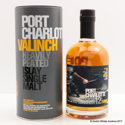 Port Charlotte Valinch 12 Cask Exploration Tunn 50cl