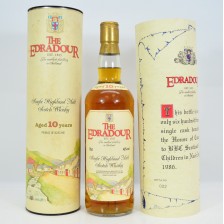 Edradour 10 With Charity Certificate