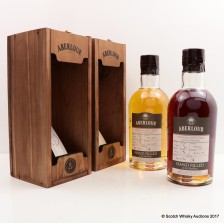 Aberlour 13 Hand Filled Bourbon Cask Aberlour 16 Hand Filled Sherry Cask 2 X 70cl