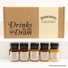 Drinks By The Dram Darkness 5 X 3cl Including Ardbeg 21 Px Finish
