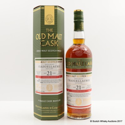 Craigellachie 1995 21 Year Old Old Malt Cask