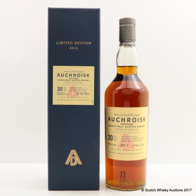 Auchroisk 30 Year Old 2012 Release