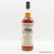 Springbank 1998 15 Private Bottling For Cologne Single Malt Trust