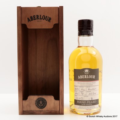 Aberlour 15 Year Old Hand Filled Bourbon Cask