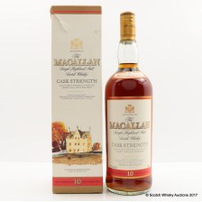 MACALLAN 10 YEAR OLD CASK STRENGTH 1L