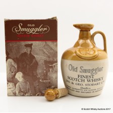 OLD SMUGGLER CERAMIC DECANTER