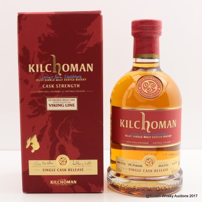 Kilchoman 2011 Single Cask Release for Viking Line