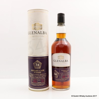 Glenalba 34 Year Old Sherry Cask Finish