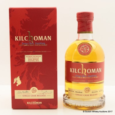 Kilchoman 2008 Single Cask Release For Oslo Whisky Festival 2013