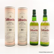 TULLIBARDINE 10 YEAR OLD 2 X 70CL