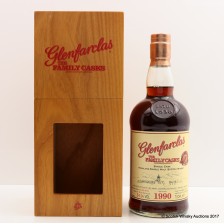 GLENFARCLAS 1990 FAMILY CASK  4710 BOTTLED FOR 10TH ANNIVERSARY OF HNWS