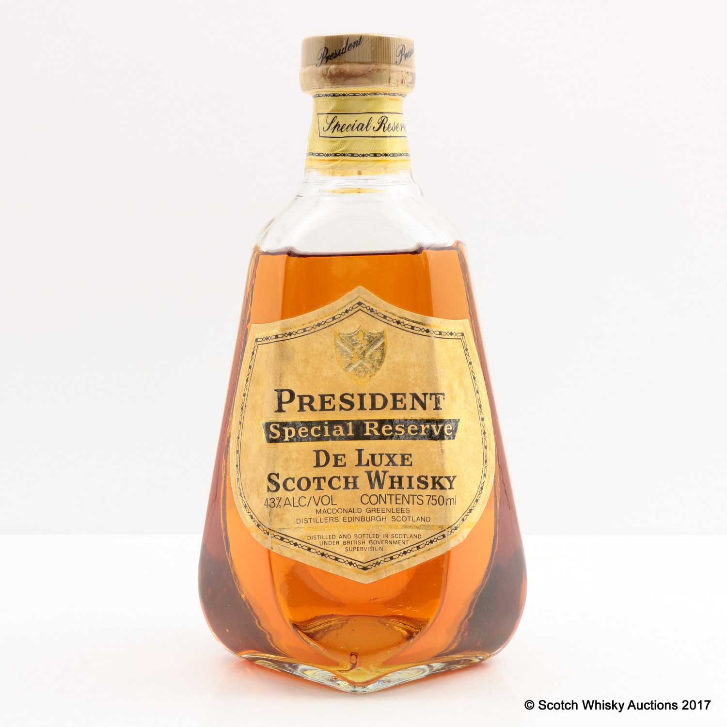 President Special Reserve 75cl The 76th Auction Scotch Whisky Auctions