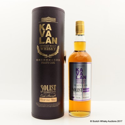 Kavalan Solist Peaty Cask