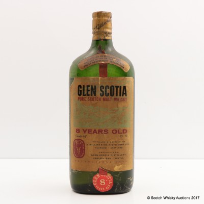 Glen Scotia 8 Year Old Pure Malt Old Style 75cl