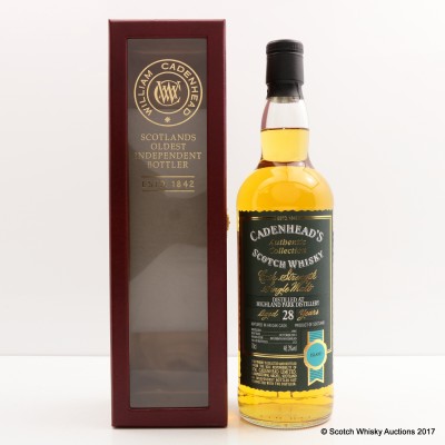 Highland Park 1985 28 year Old Cadenhead's