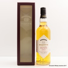 ARDMORE SHERRY WOOD 1977 SCOTT S SELECTION