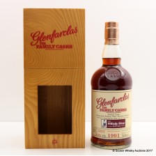 GLENFARCLAS 1991 FAMILY CASK FOR WHISKY SHOP DUFFTOWN