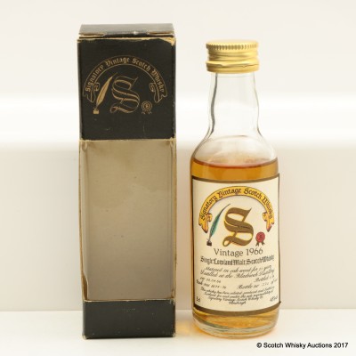 Bladnoch 1966 23 Year Old Signatory Mini 5cl