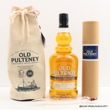 OLD PULTENEY 1990 CASK 441 GLASGOW AIRPORT 50TH ANNIVERSARY WITH OLD PULTENEY PIPETTE