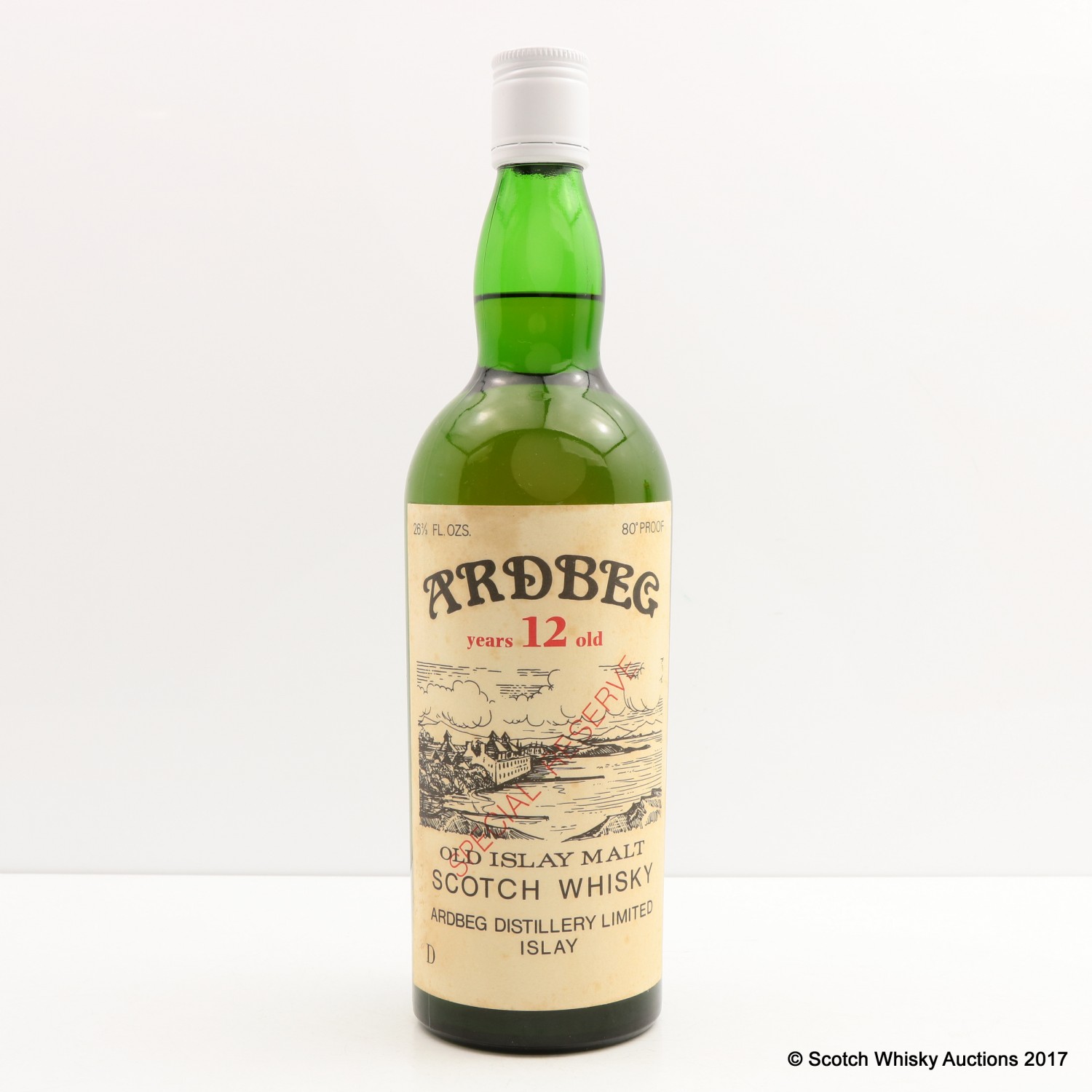 Ardbeg 12 Year Old Special Reserve 26 2/3 Fl Oz | The 76th Auction ...