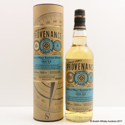 Caol Ila 2010 6 Year Old Provenance