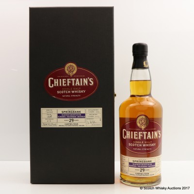 Springbank 1974 29 Year Old Chieftain's