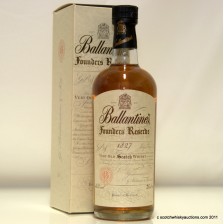 BALLANTINE S VERY OLD FOUNDER S RESERVE
