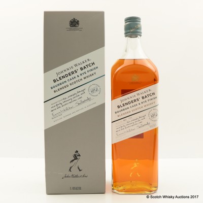 Johnnie Walker Blenders' Batch Bourbon Cask & Rye Finish