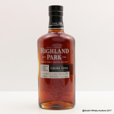 Highland Park 2002 14 Year Old Viking Soul Single Cask #2544