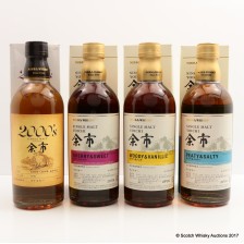 Nikka Ichi Sherry Sweet Woddy Vanilic Peaty Salty Distillery Exclusive 4 X 50cl