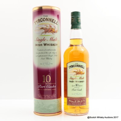 tyrconnell 10 year port cask