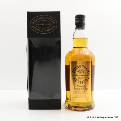 Springbank Distillery Blend For 2007 Edinburgh International Festival