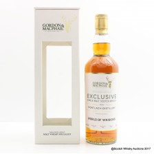 MORTLACH 1990 GORDON   MACPHAIL EXCLUSIVE BOTTLING FOR WORLD OF WHISKIES