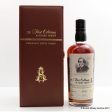 Springbank 1996 20 The First Editions Authors Series Benjamin Disraeli