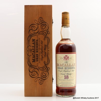 Macallan 1980 18 Year Old Gran Reserva