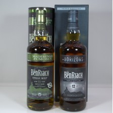 BENRIACH HORIZONS 12 YEAR OLD   BENRIACH MADERENSIS FUMOSUS 13 YEAR OLD