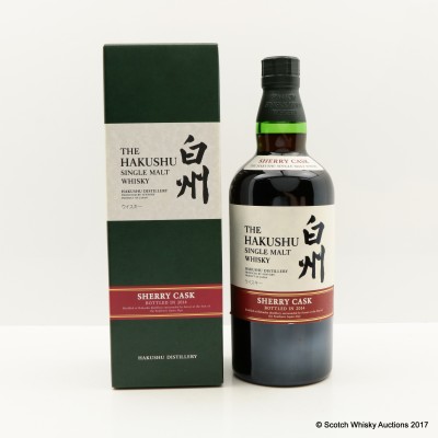 Hakushu Sherry Cask 2014 Release