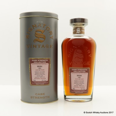 Brora 1981 26 Year Old Signatory