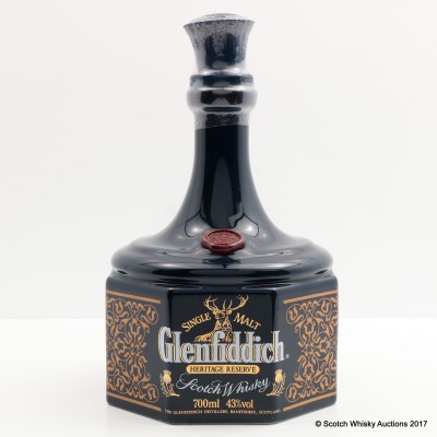 Glenfiddich Heritage Reserve Bonnie Prince Charlie Decanter